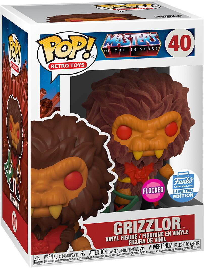 POP: Masters Of the Universe: Grizzlor FLOCKED