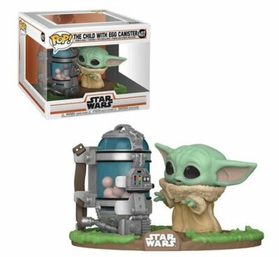 POP Deluxe: Mandalorian: Child with Canister 407