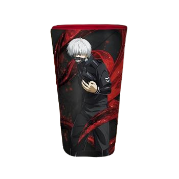 Tokyo Ghoul Kaneki & Mask 400ml Glass