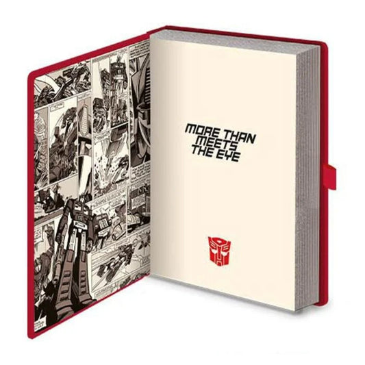 Transformers Optimus Prime Luxe Pen Slider A5 Notebook