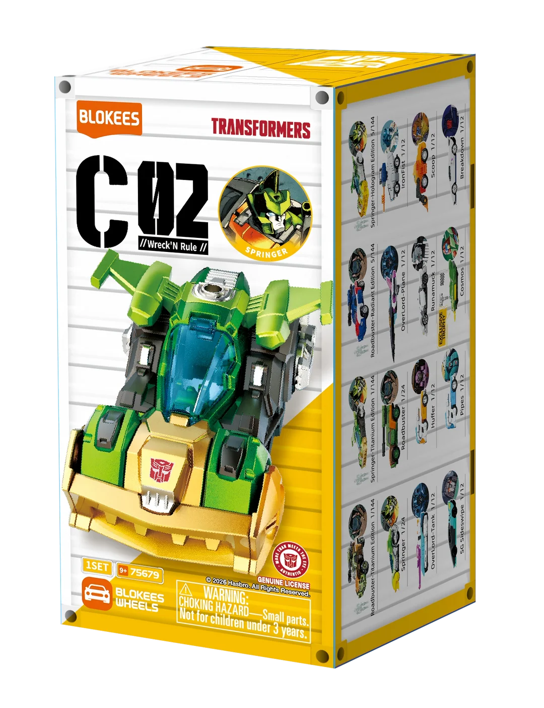Blokees - Wheels Transformers C02 Wreck & Rule
