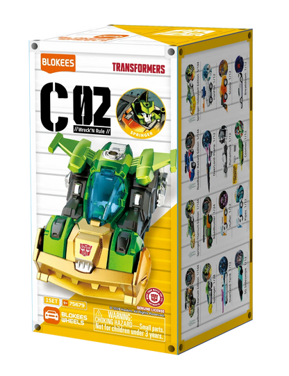 Blokees - Wheels Transformers C02 Wreck & Rule