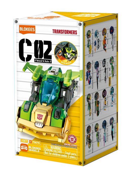Blokees - Wheels Transformers C02 Wreck & Rule