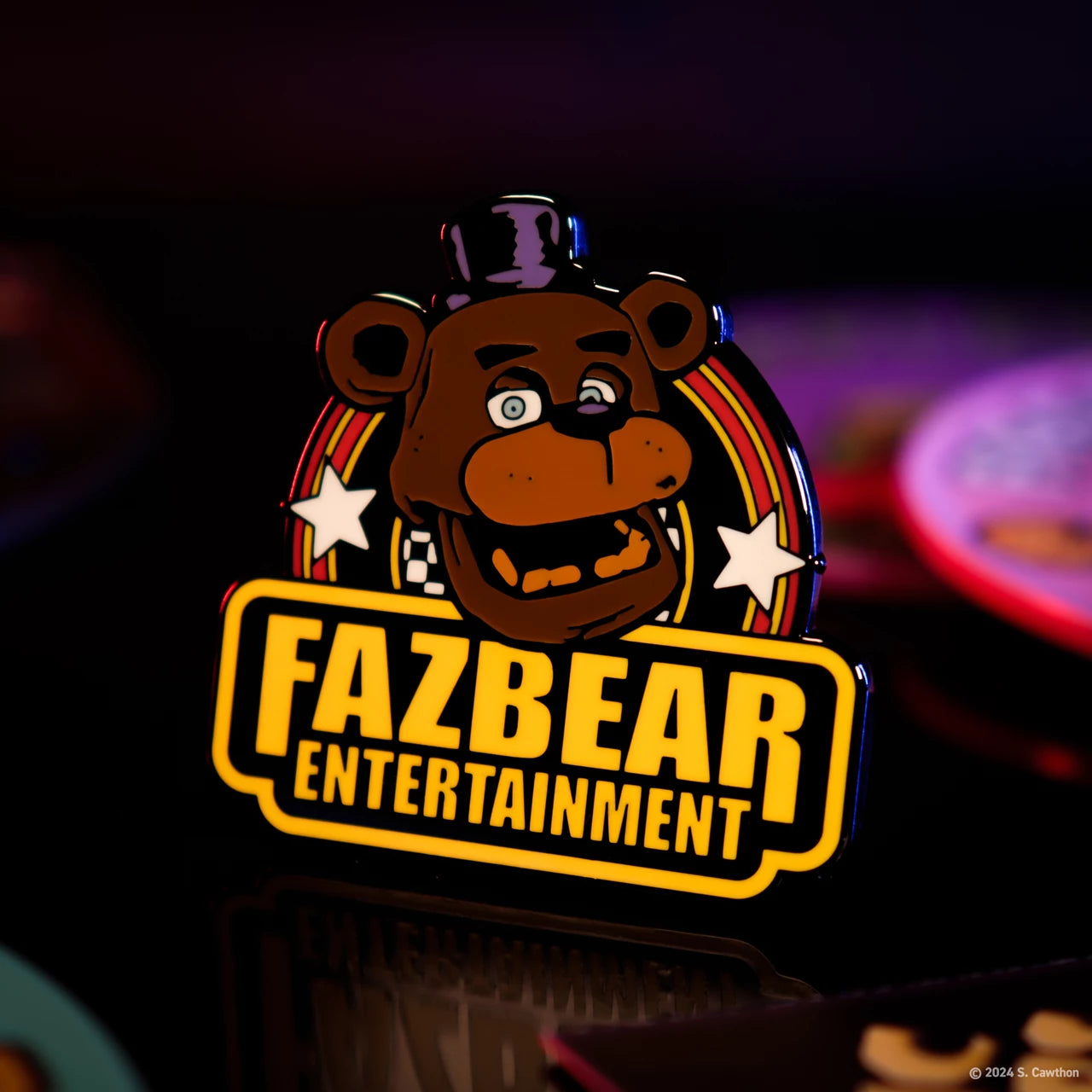 Five Nights at Freddy's Fazbear Entertainment Pin