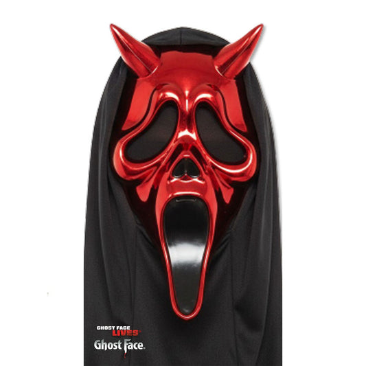 Ghost Face® Chrome Devil Mask