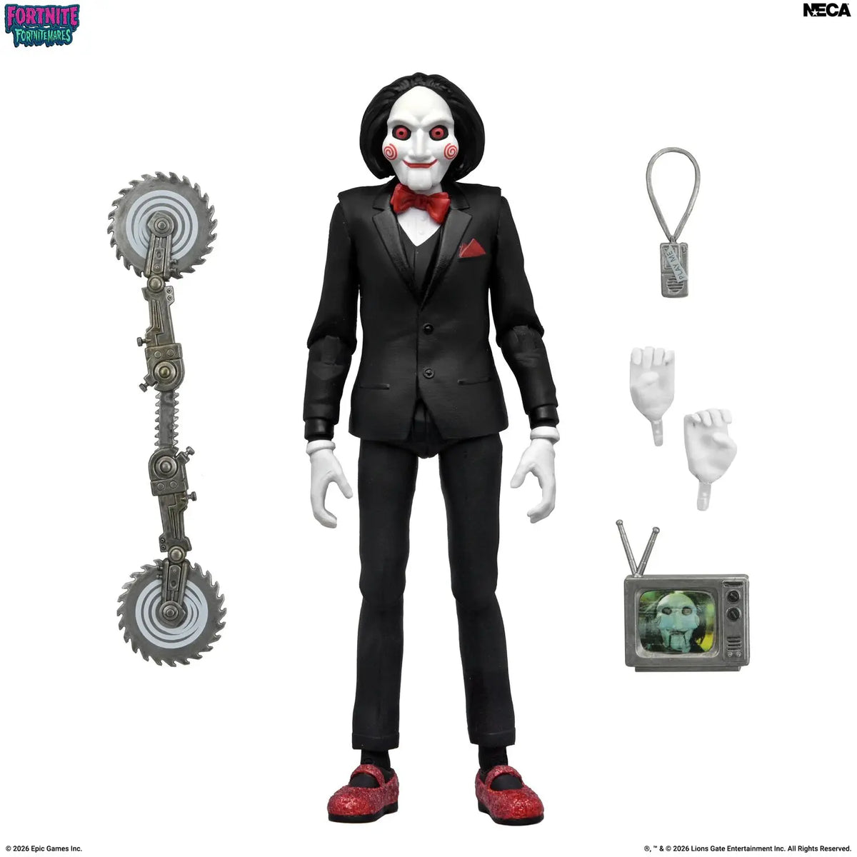 Fortnitemares Fortnite/Saw Billy Puppet 7~ Figure
