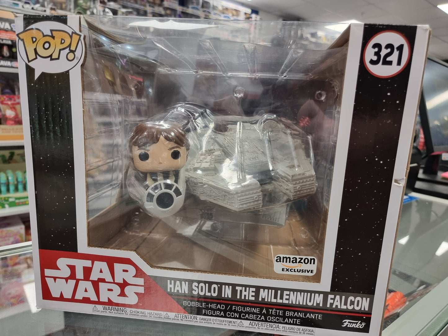 POP: Star Wars: Han Solo In The Falcon 321