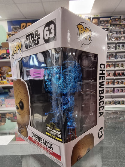 POP! Star Wars: Chewbacca 63 Blue Chrome
