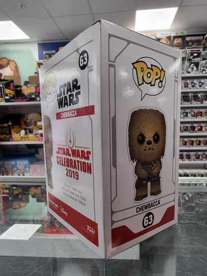 POP! Star Wars: Chewbacca 63 Blue Chrome