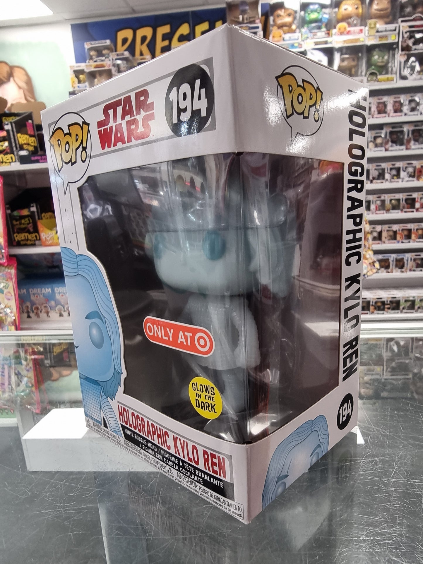 POP: Star Wars: Holographic Kylo Ren 194 (GITD)