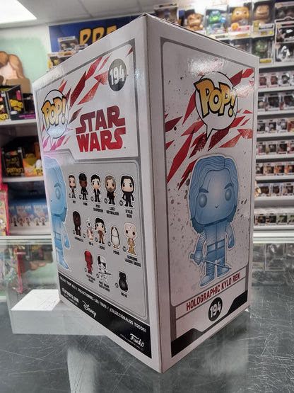 POP: Star Wars: Holographic Kylo Ren 194 (GITD)