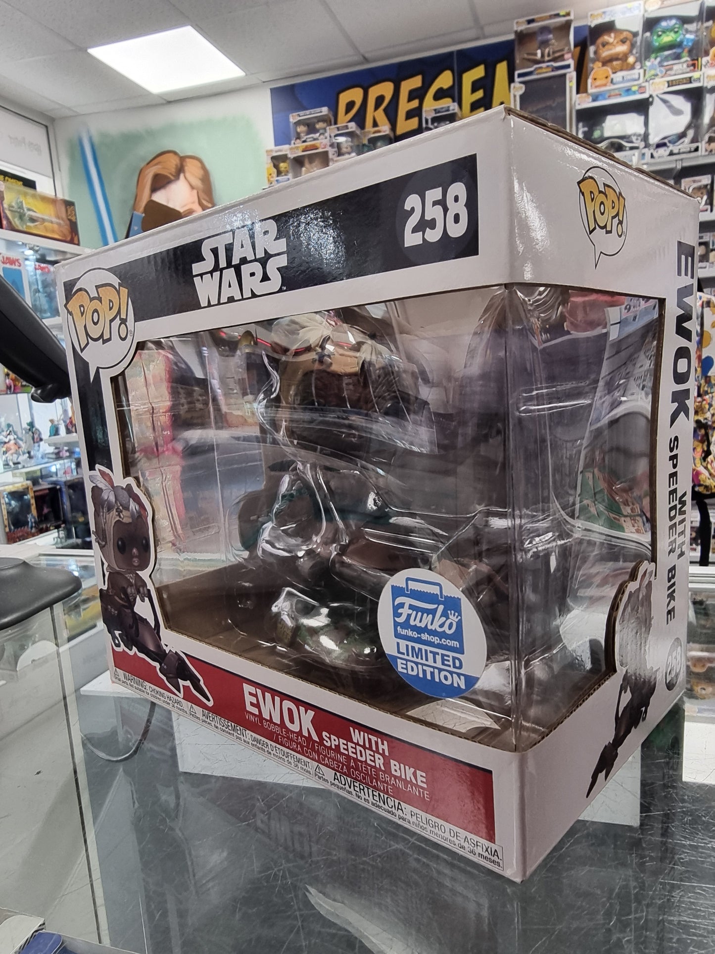 POP Rides: Star Wars: Ewok With Speeder 258
