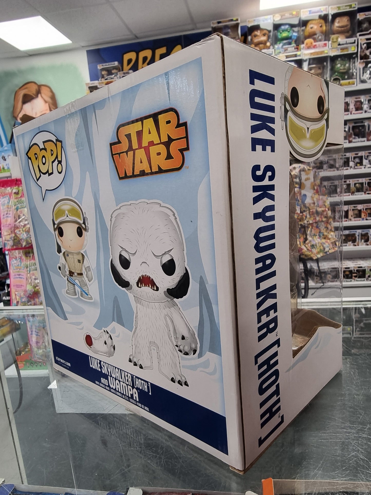 POP: Star Wars: Luke (Hoth) & Wampa (SDCC) 2 Pack