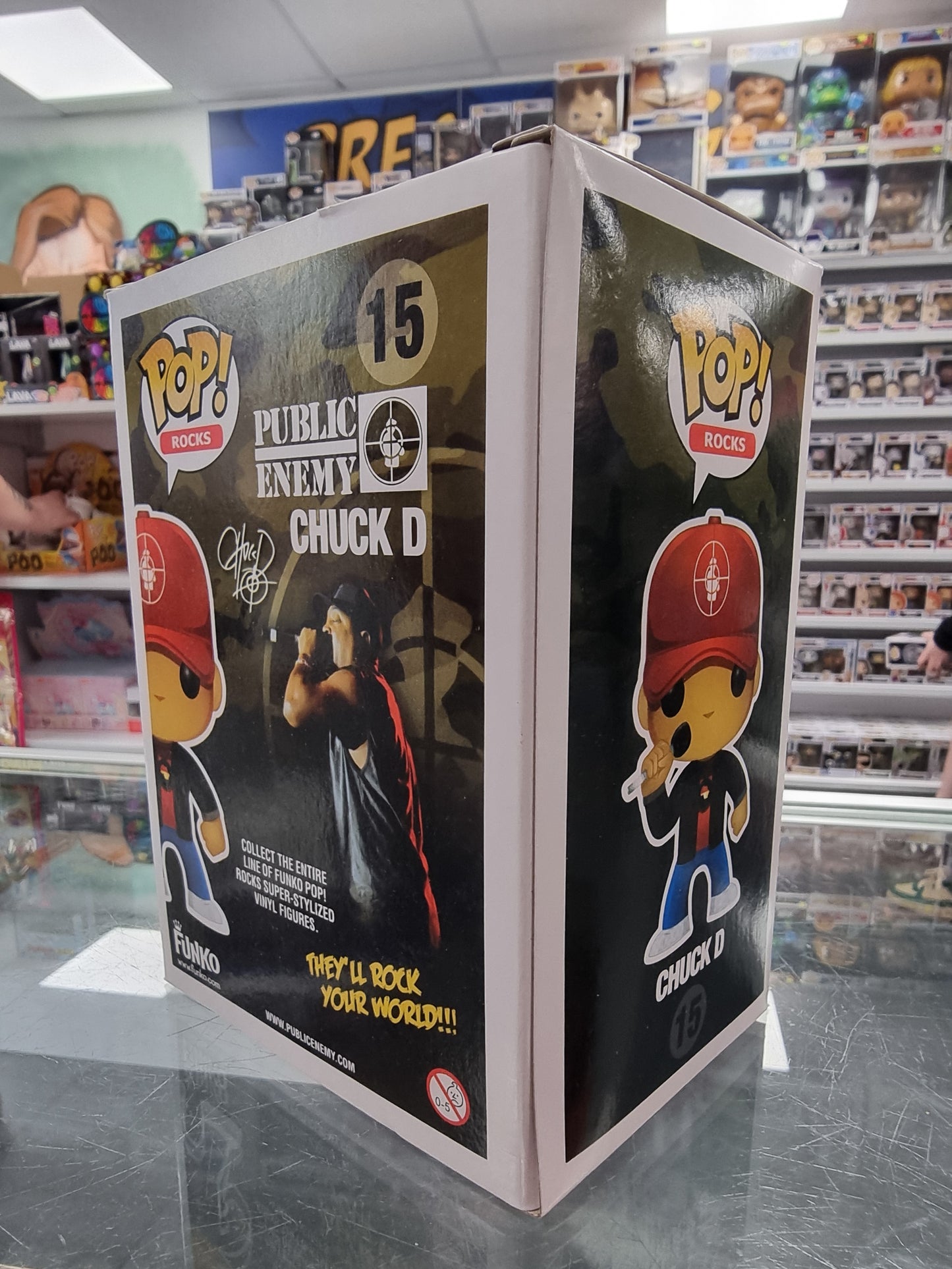 POP: Rocks: Public Enemy: Chuck D. 15