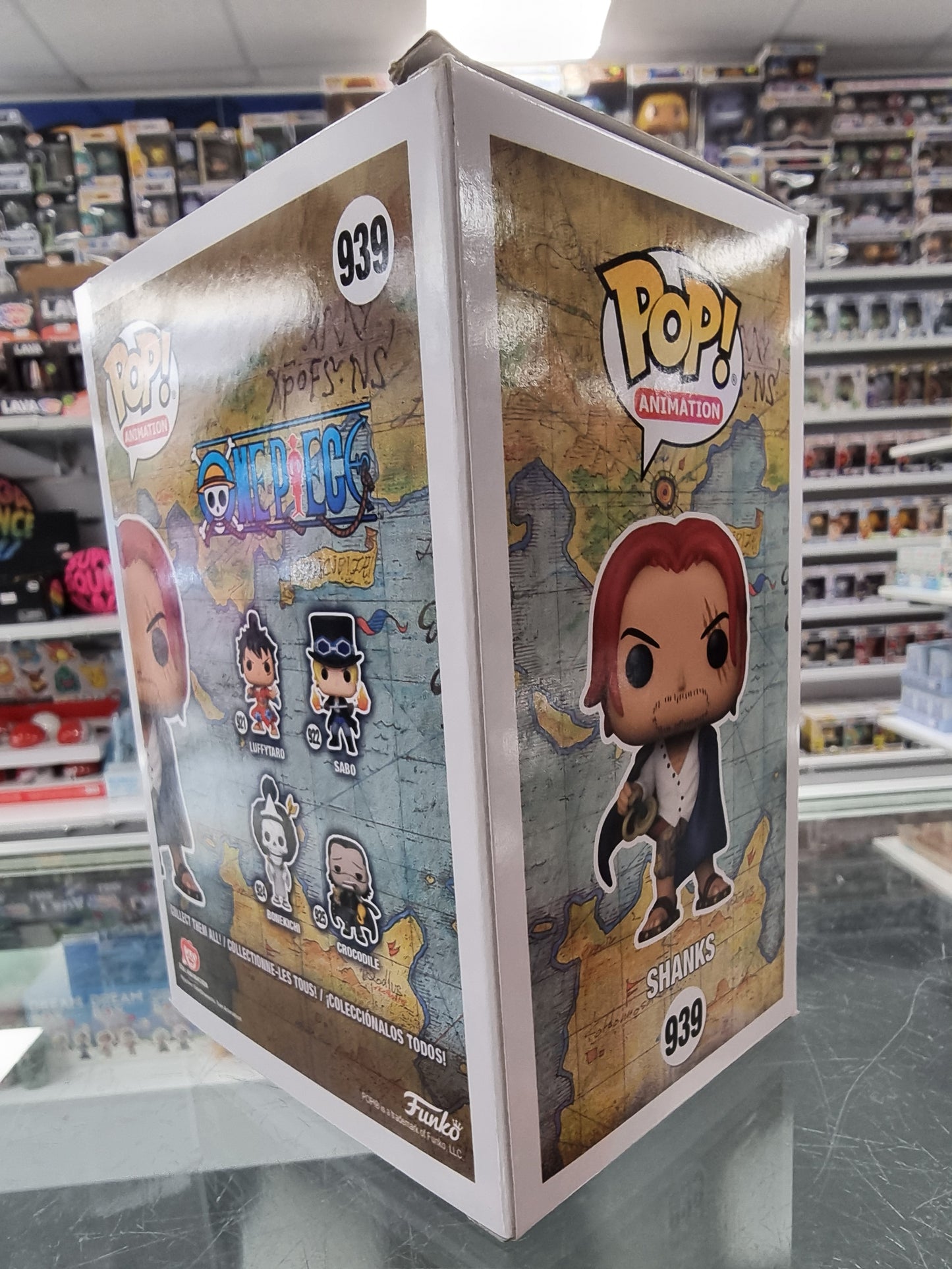 POP! Animation: One Piece: Shanks 939 Chase