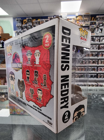 POP: Jurassic Park: Dennis & Dilophposaurus 2pk