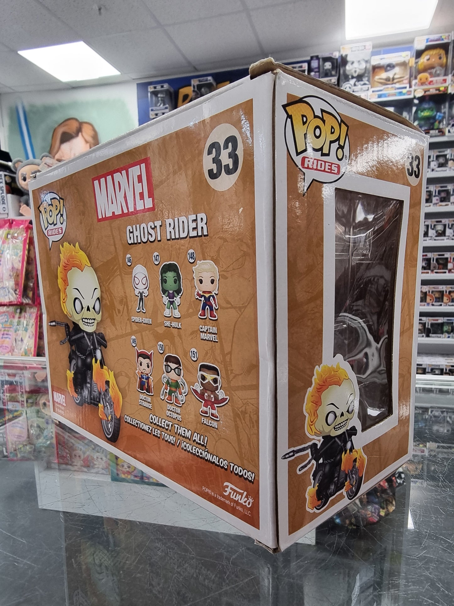 POP Rides: Marvel: Glow in the Dark Ghost Rider 33