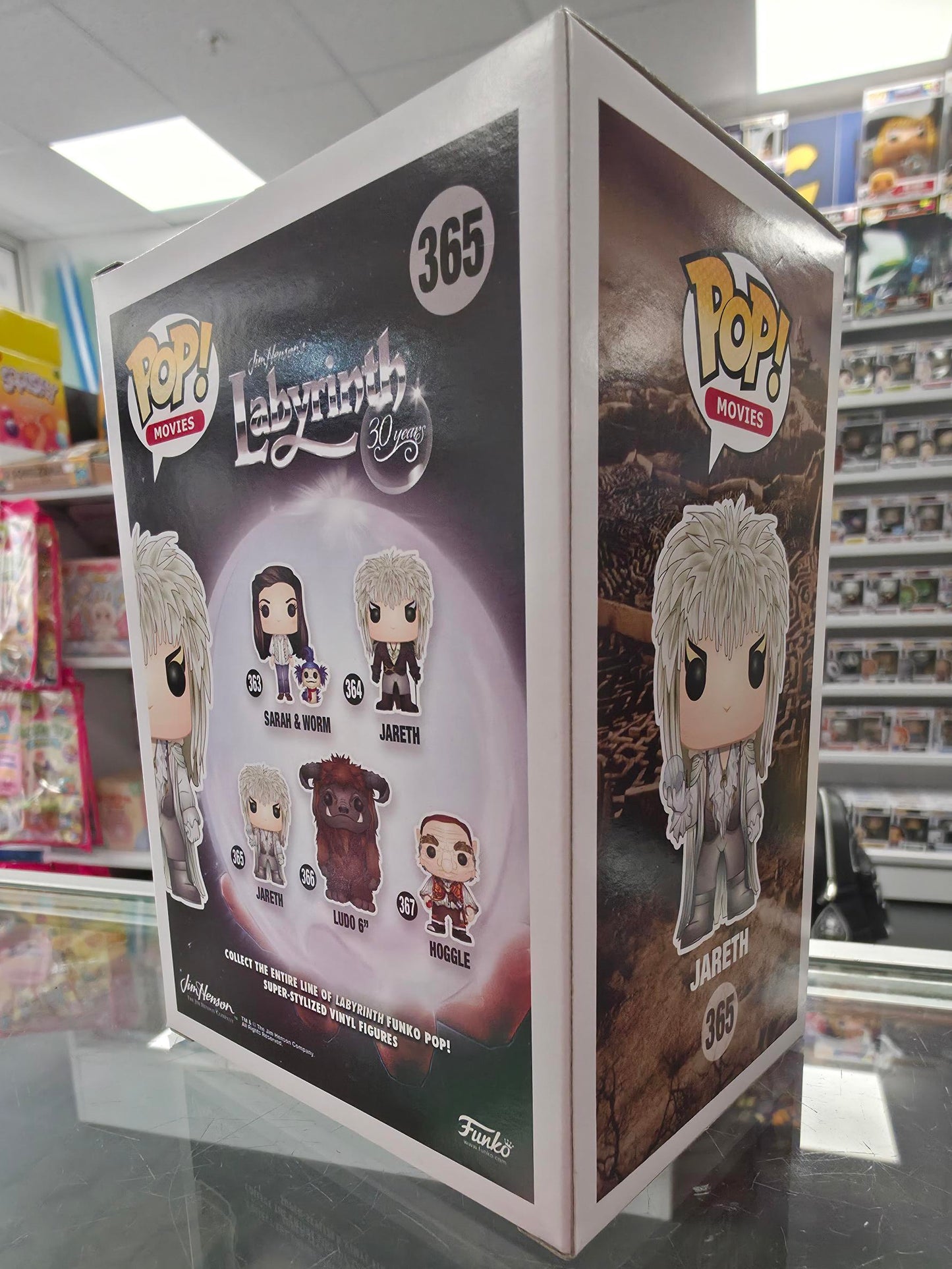 POP! Labyrinth 30 Years Jareth With Orb 365