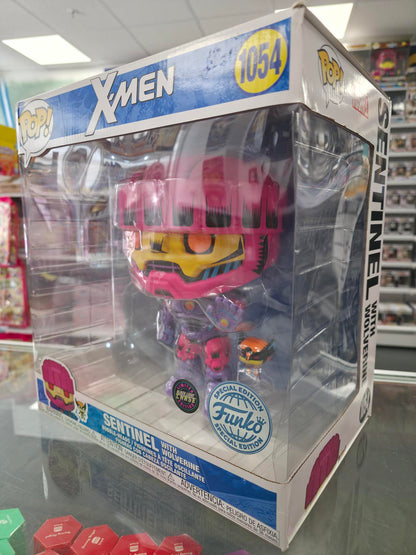 POP! X-Men: Sentinel (w/Wolverine) Blk Light Chase