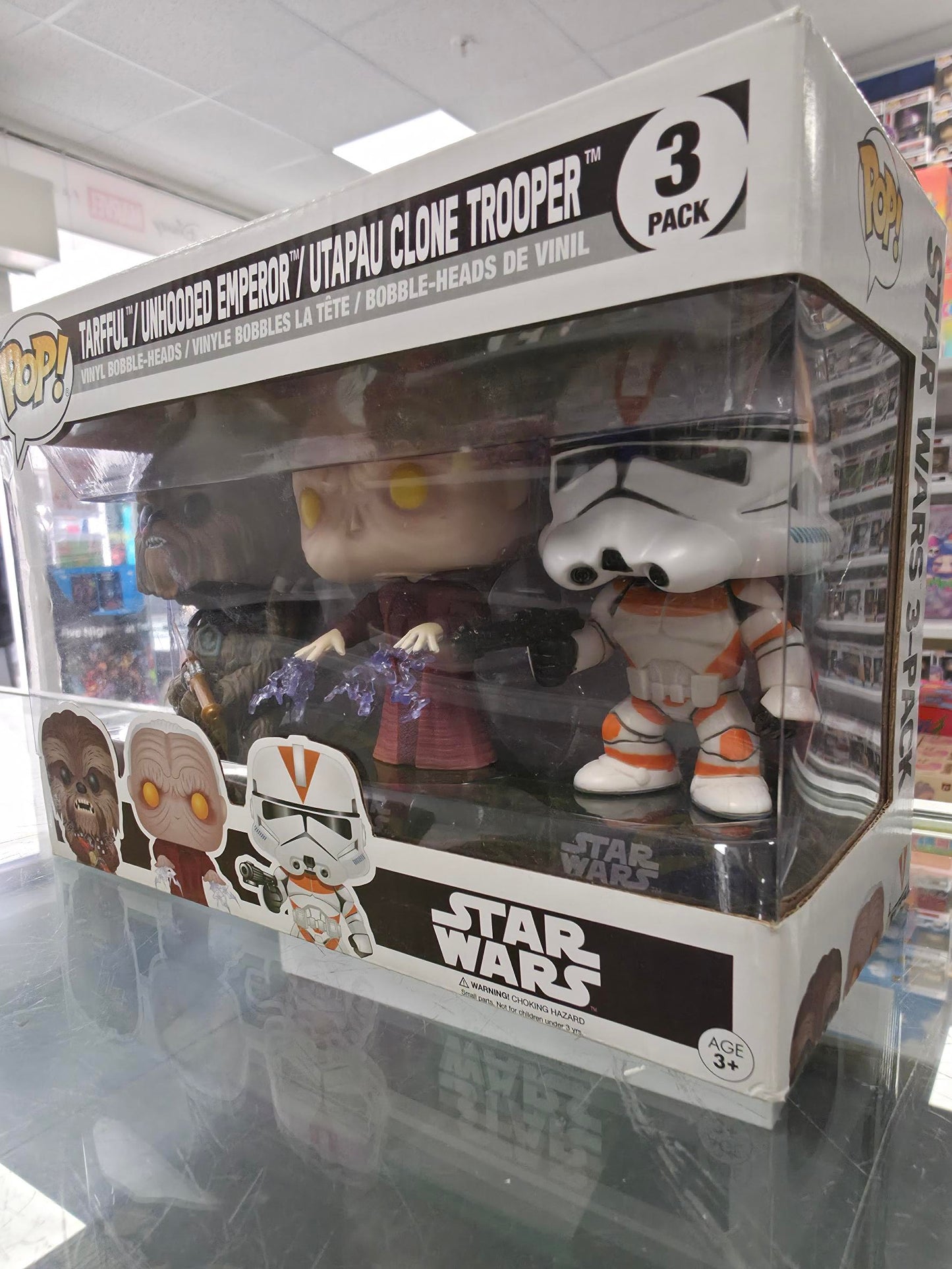 POP: SW: 3PK Tarfuful, Unhooded Emperor & Utapau