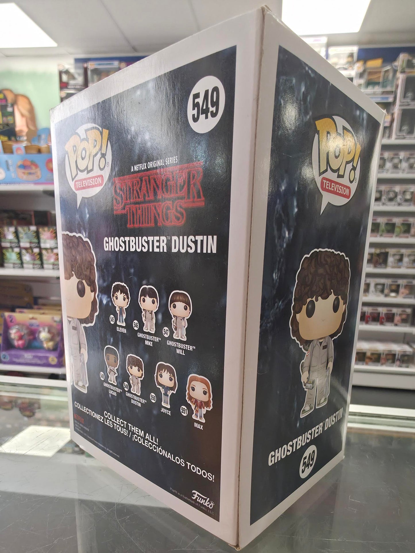 POP: Stranger Things: Dustin Ghostbuster 549