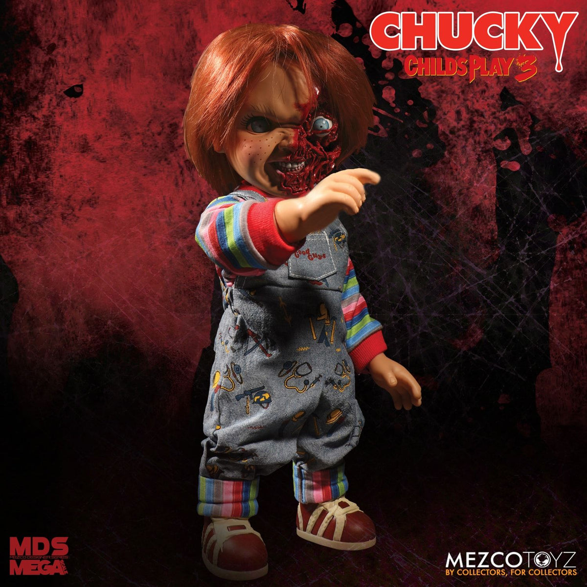 Childs Play 3 Chucky MDS Pizza Face