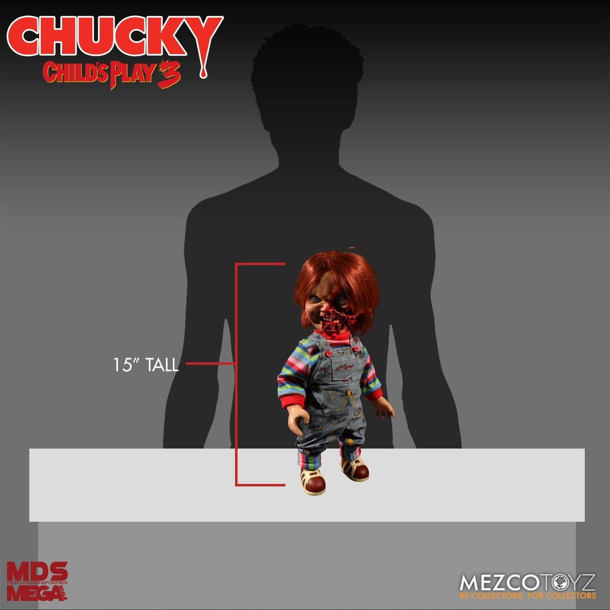 Childs Play 3 Chucky MDS Pizza Face