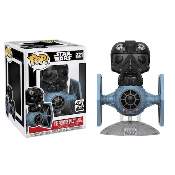 POP: Star Wars: Tie Fighter Pilot w/Fighter 221