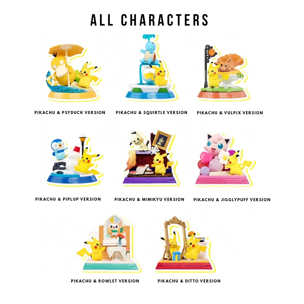 Funism Pikachu & Friends - Blind Box Statue