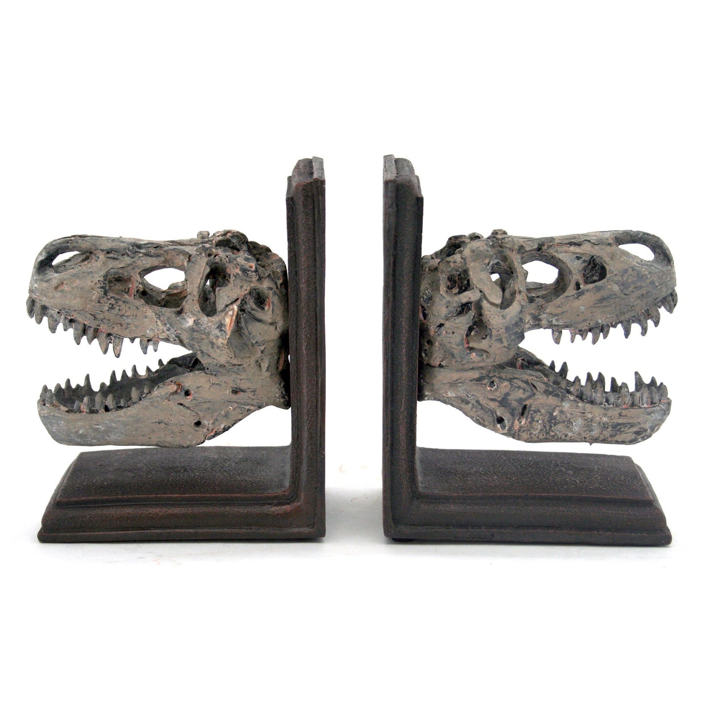 Tyrannosaurus Rex Skull Bookends