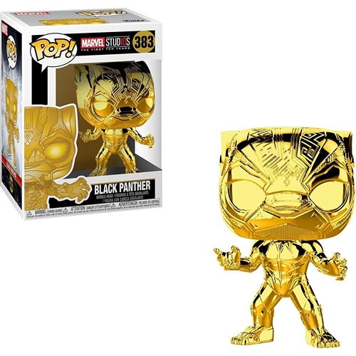 Pop! Marvel Studios 10: Black Panther (Chrome) 383