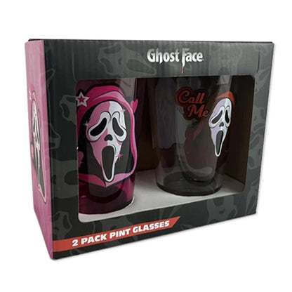 Ghostface 2 Pack Pint Glasses