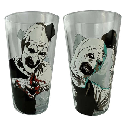 Terrifier 2 Pack Pint Glasses