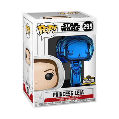 POP: SW: Princess Leia 295 - Blue Chrome 2500 pcs