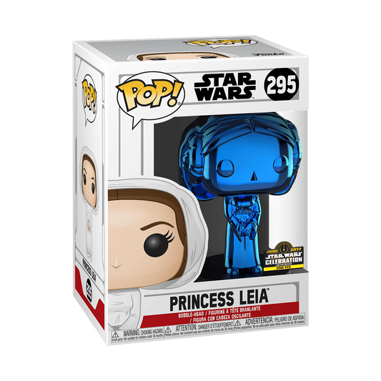 POP: SW: Princess Leia 295 - Blue Chrome 2500 pcs