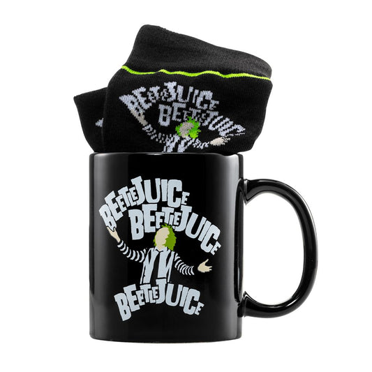 Beetlejuice Mug and Socks Set