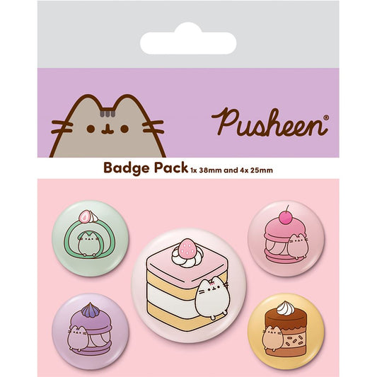 Pusheen (Sweets) Badge Pack