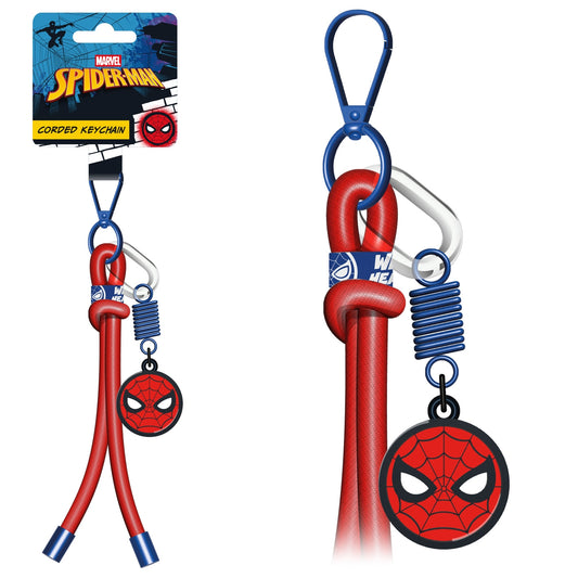 Spider-Man Webhead Cord Keychain
