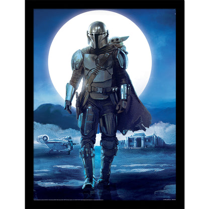 The Mandalorian & Grogu (Key Art) Print
