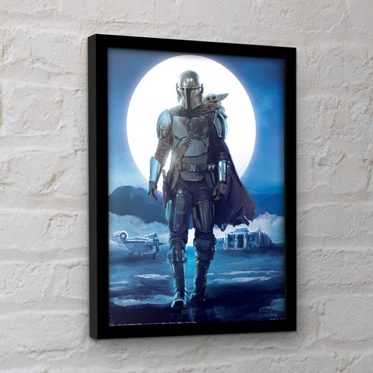 The Mandalorian & Grogu (Key Art) Print