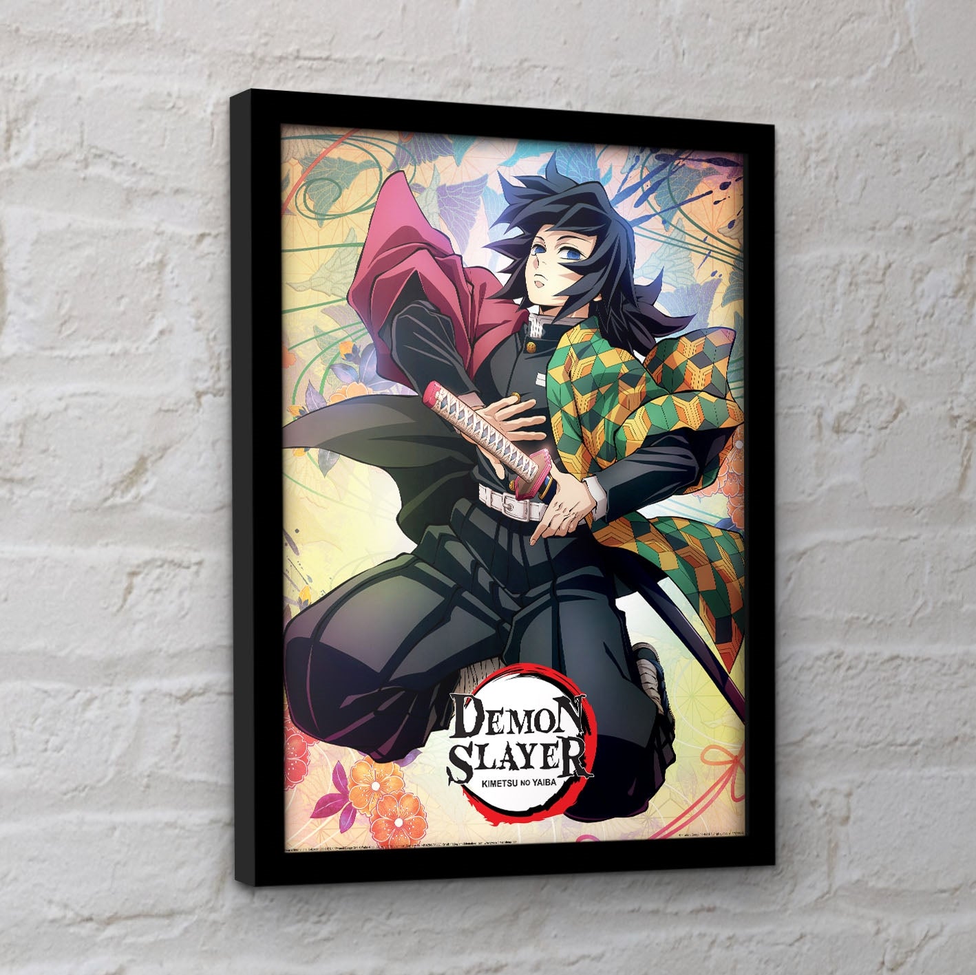 Demon Slayer (Giyuu) Framed Print