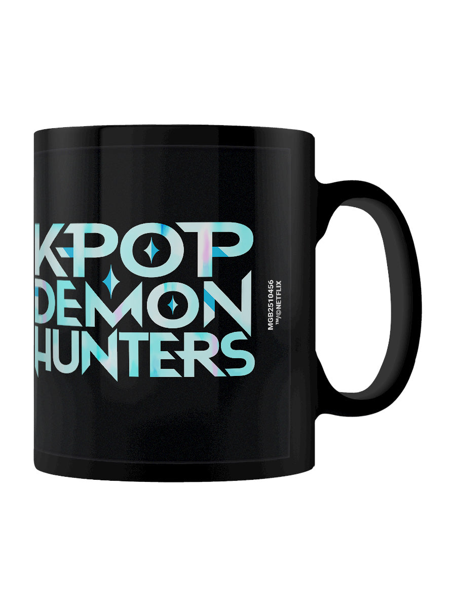 K-Pop Demon Hunters (Logo) Black Mug