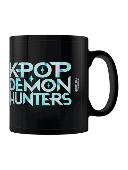 K-Pop Demon Hunters (Logo) Black Mug