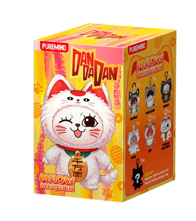 DanDaDan Vinyl Plush Meow Mission Blind Box