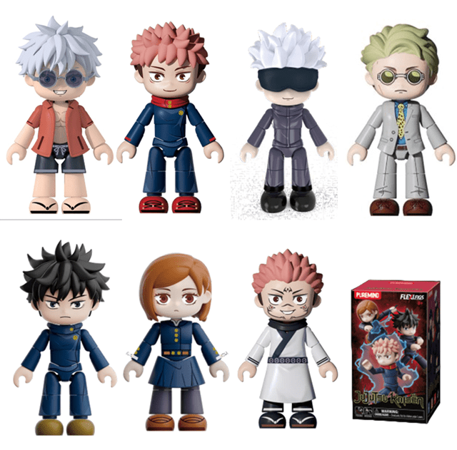Jujutsu Kaisen Flexi Figs Total Assault Blind Box