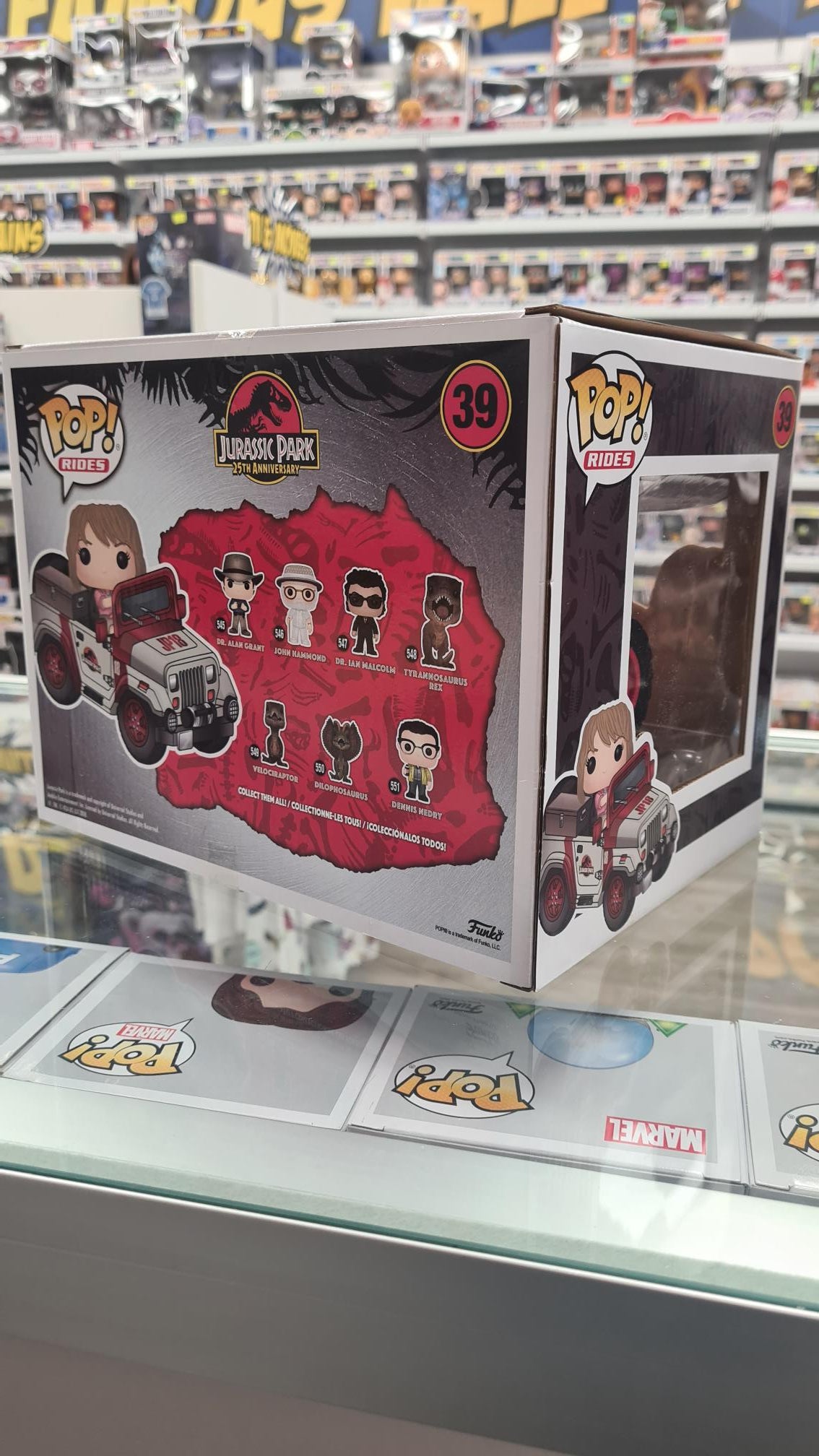 POP Rides: Jurassic Park - Jeep 39