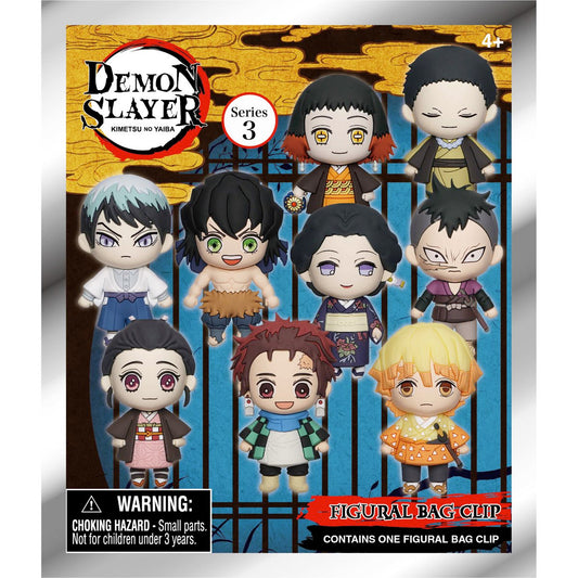 Demon Slayer: Kimetsu no Yaiba 3D Bag Clips Ser.6