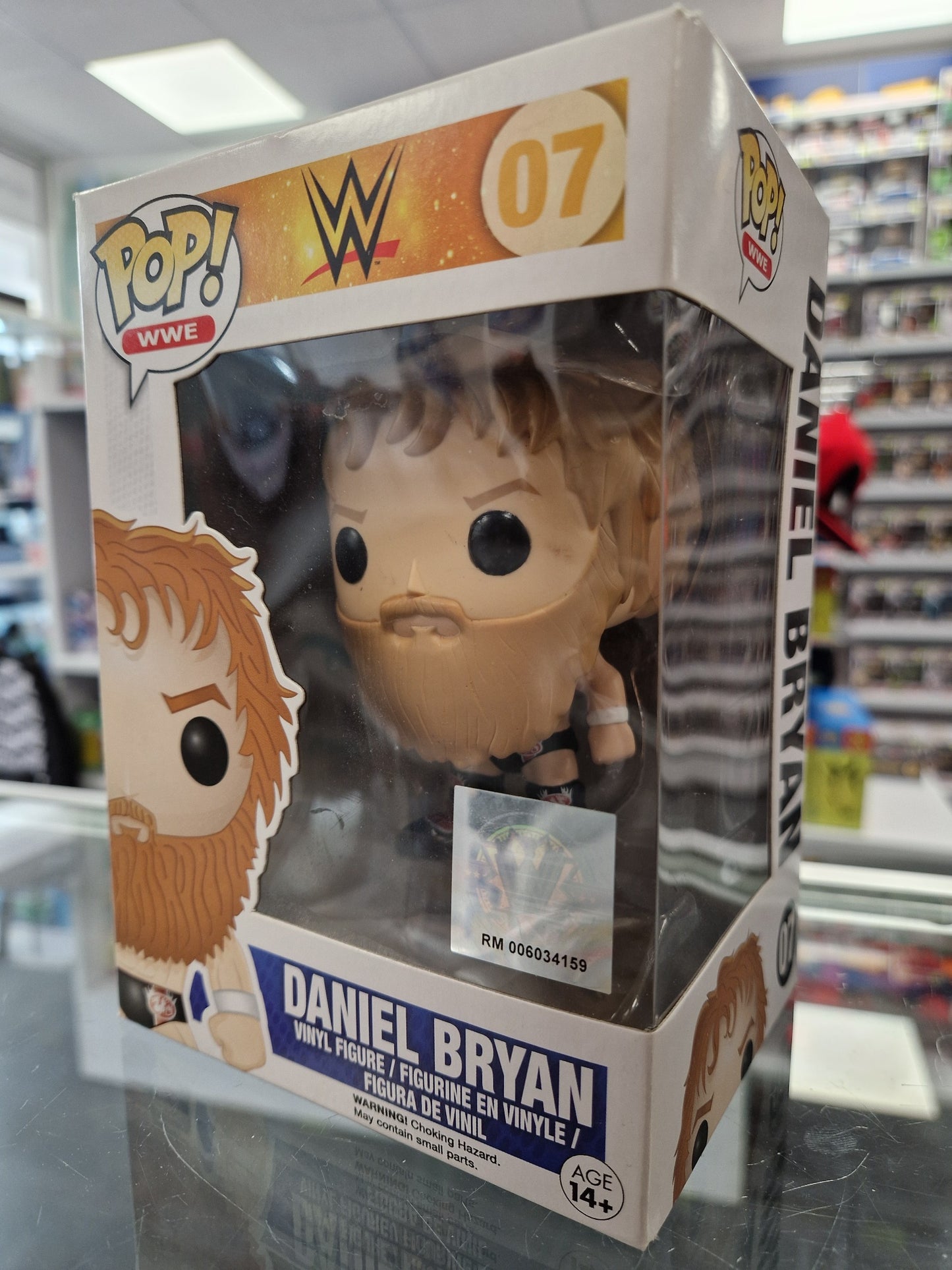POP! WWE: Daniel Bryan 07 Black Shorts