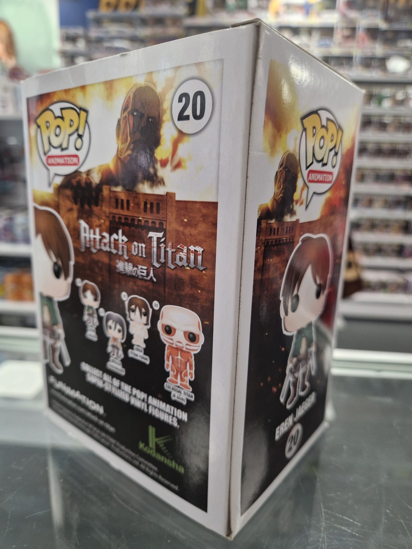 POP! Attack on Titan: Eren Jaeger (20 Standard)