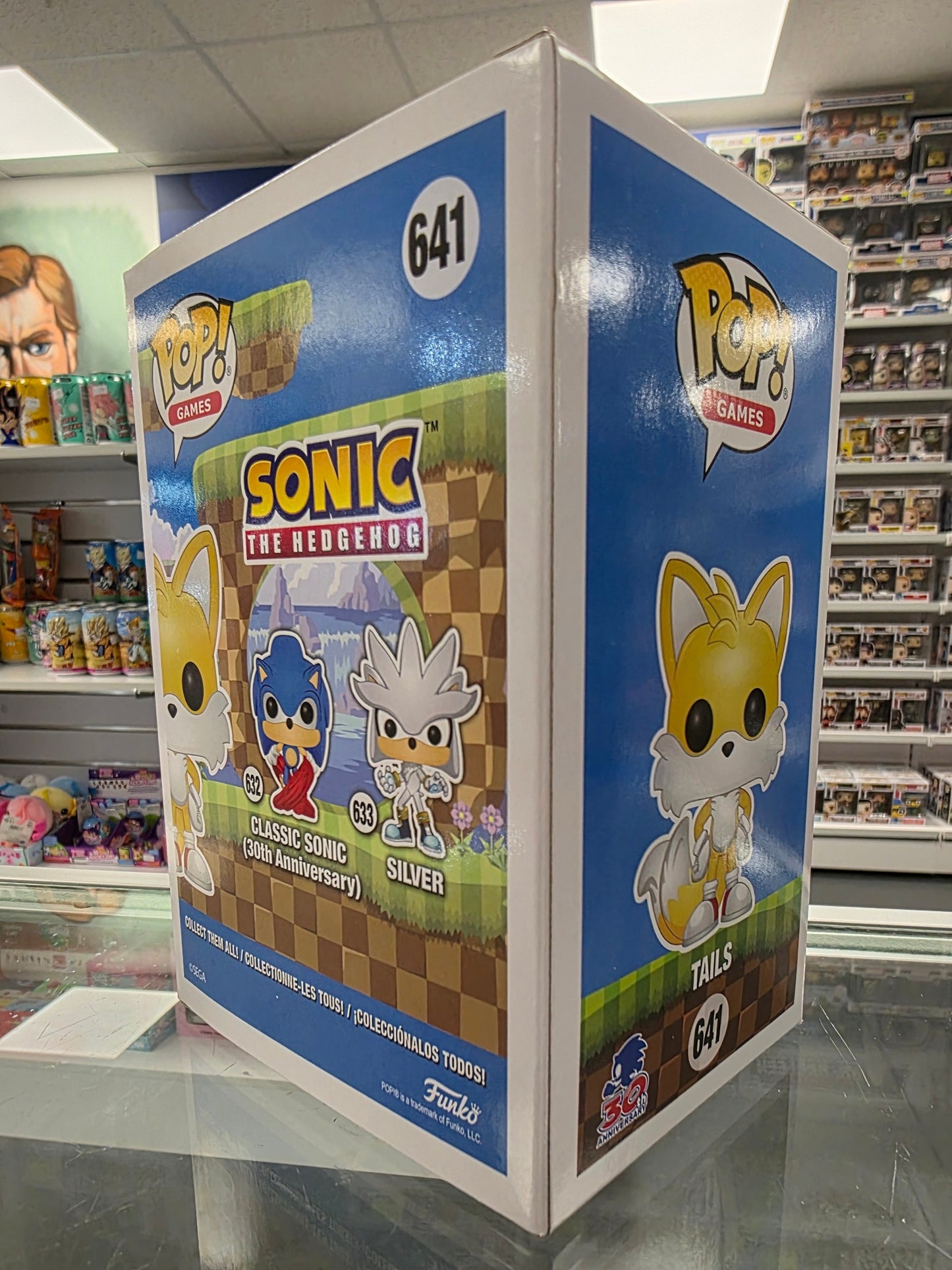 POP! Sonic The Hedgehog: Tails 641 (Flocked)